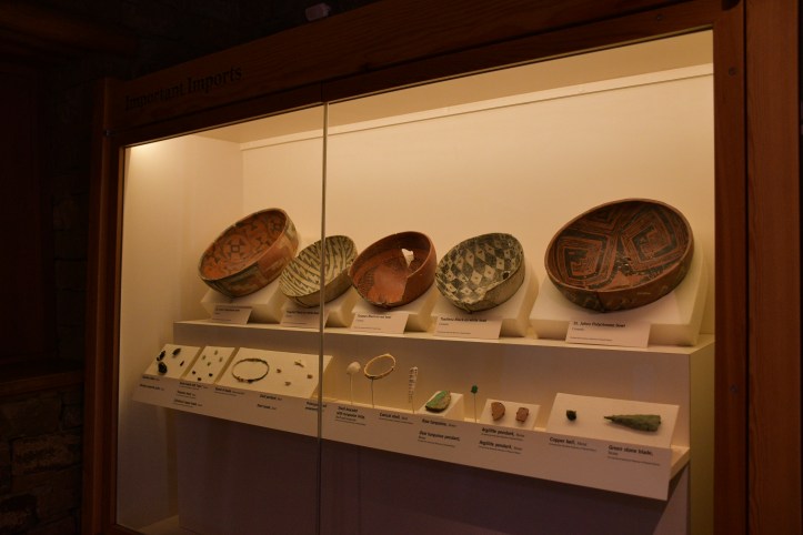 Artifacts at Aztec Ruins National Monument Visitor Center