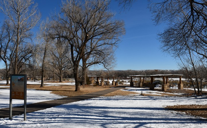 Picnic Tables at Aztec Ruins National Monument