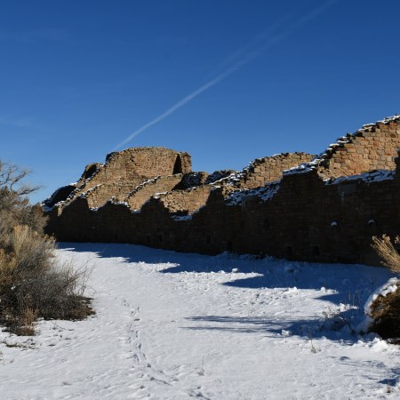 Celestial Wall at Aztec Ruins National Monument