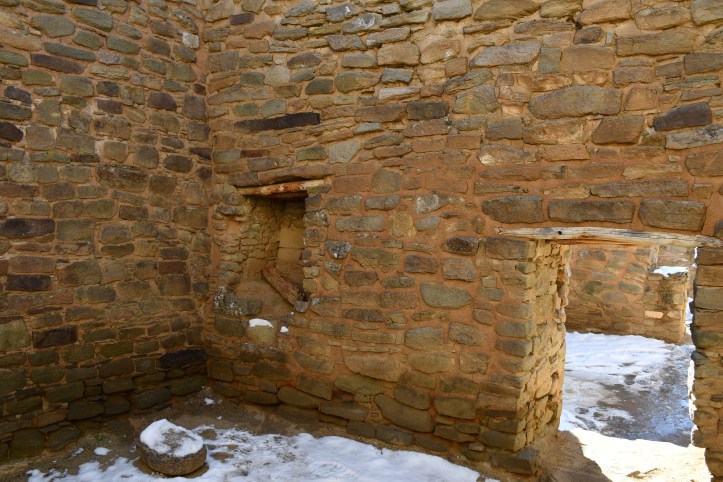 Doors with Wooden Beams at Aztec Ruins National Monument